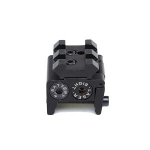 JG11 Compact Pistol Low Profile Red Laser Sight Scope With Rail Mount